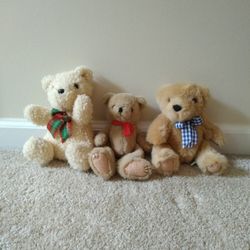 Assorted Bears 7-9" Stuffed Animals