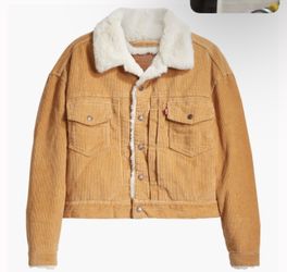 Levi Corduroy Jacket Barely Used Size XS