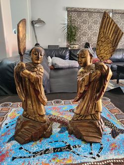 Pair Of Antique Statuettes