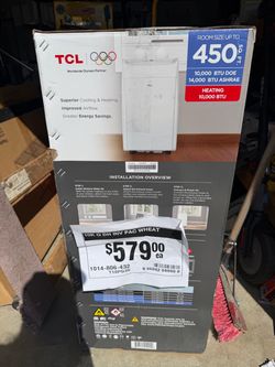 TCL 10,000 BTU Portable Air Conditioner with Heat