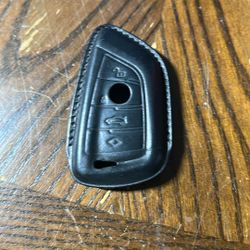 BMW Leather Remote Case Cover Shell 
