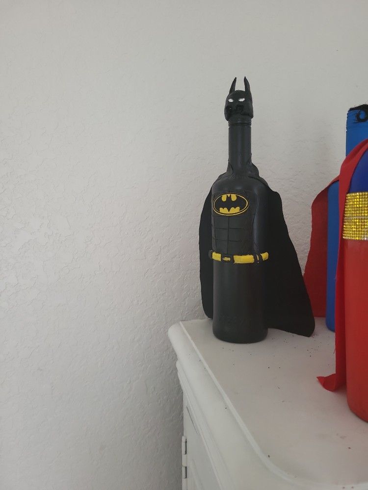 (Bacardi) Batman Bottle