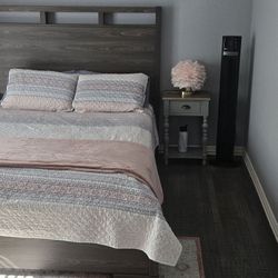 Queen Bed Frame and Box Spring