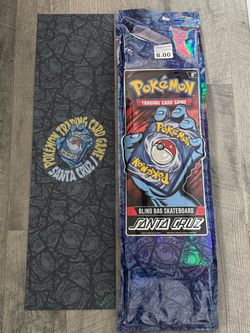 Pokemon x Santa Cruz blind bag skateboard