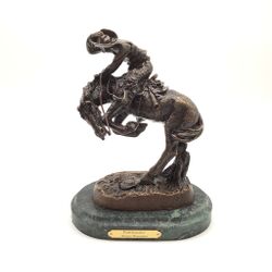 Frederic Remington "Rattlesnake" Bronze Sculpture