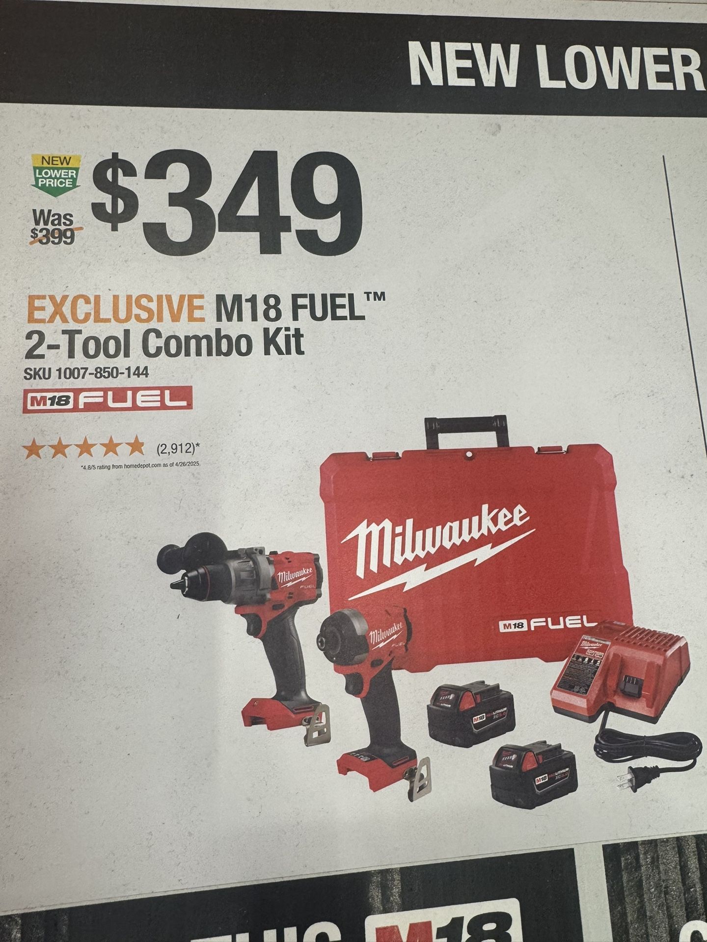 Milwaukee 2 Tool Kit