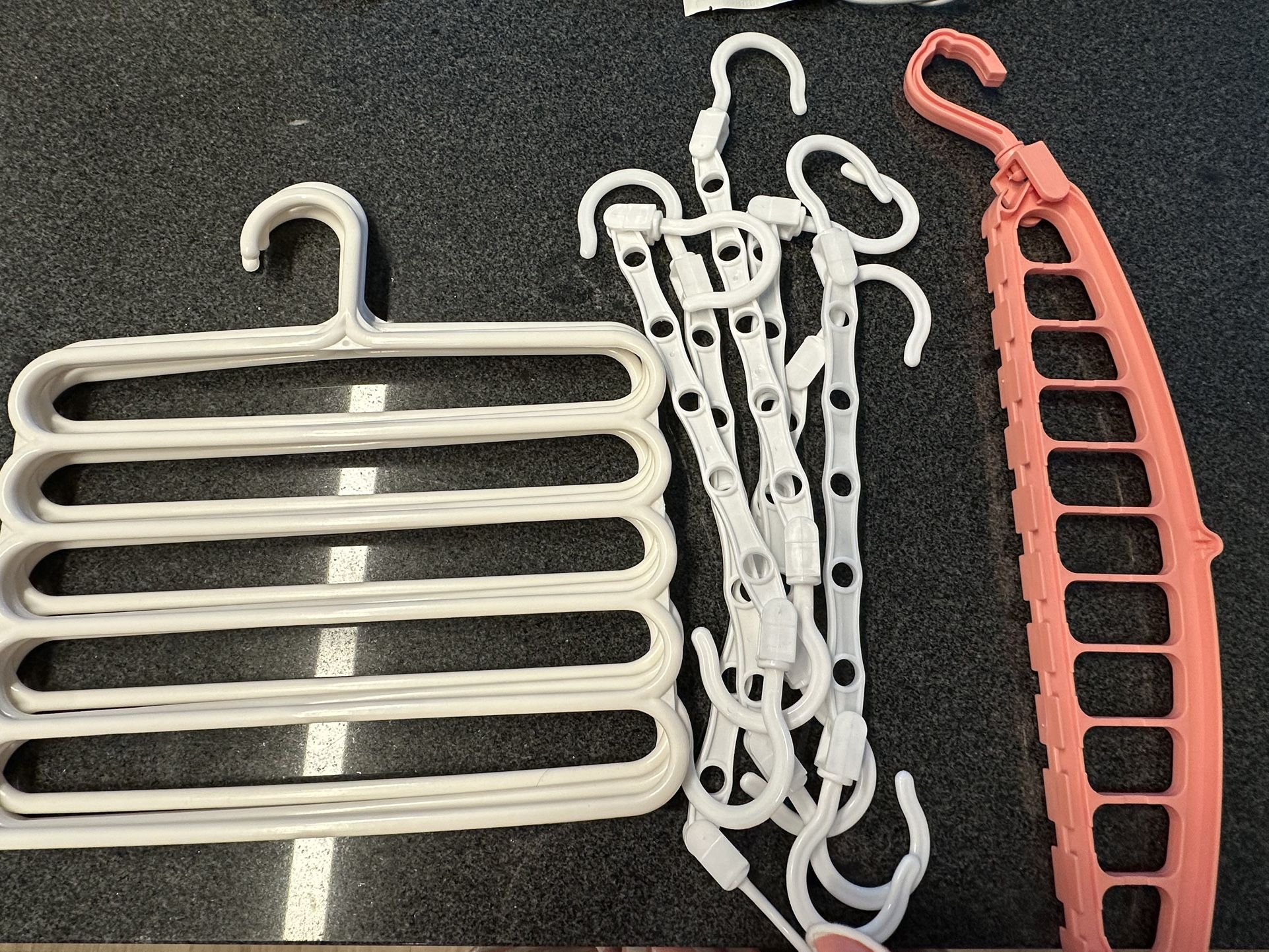 Vertical Space-Saving Hangers – Closet Organizer Bundle (3 Types) – $10
