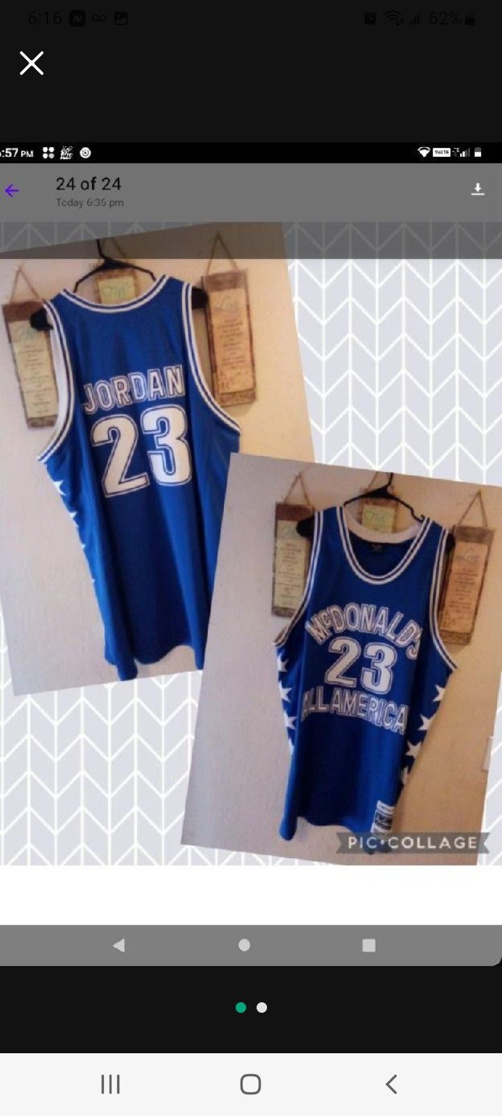 Jordan McDonald's All Star Jersey..xxxl