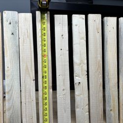 Wood 6ft X2/12 Inches $1.00 Each
