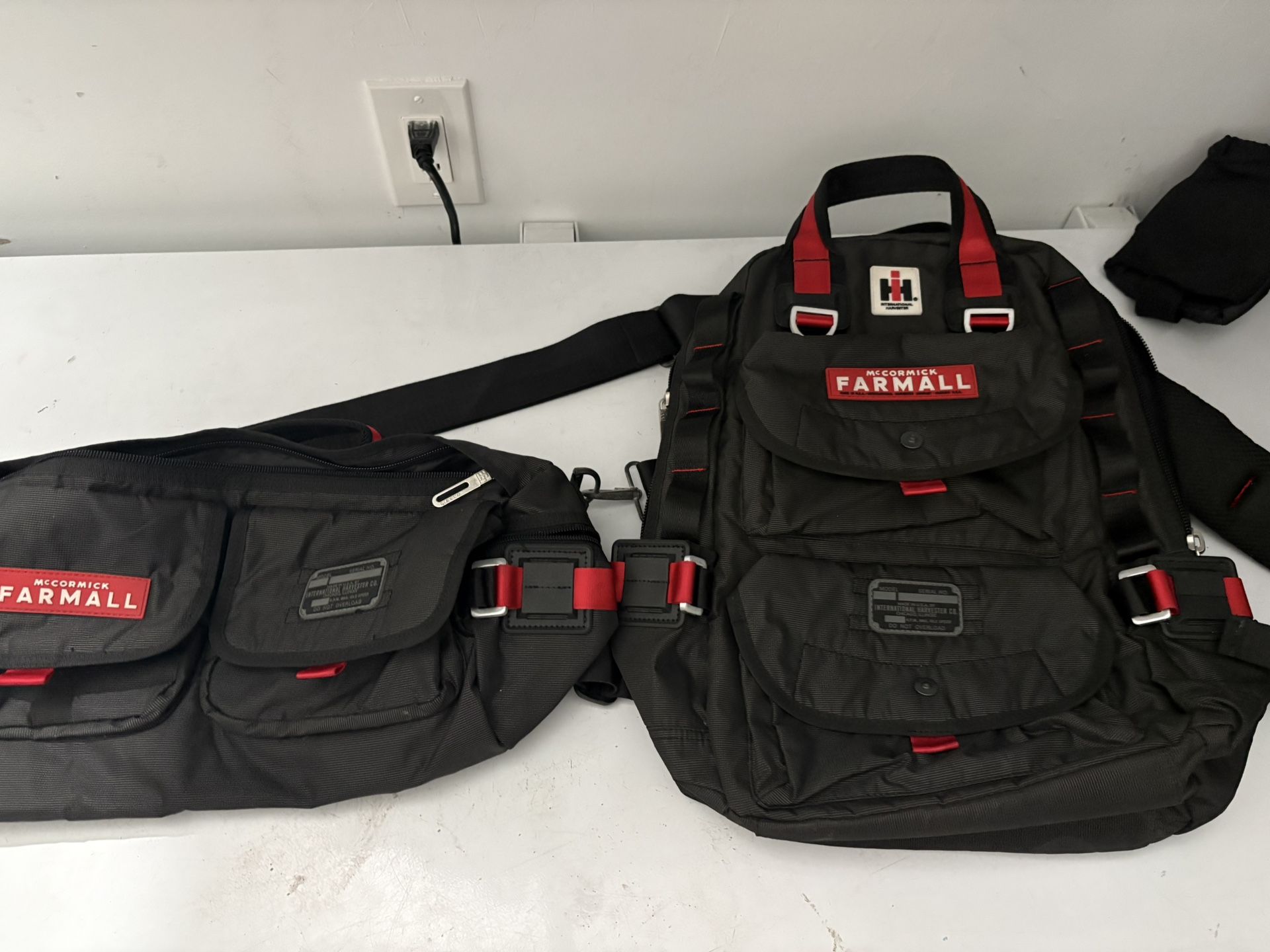 McCormick Farmall Backpack And Over Shoulder Bag Made In USA new