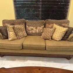 Couch, Coffee Table And Side Tables