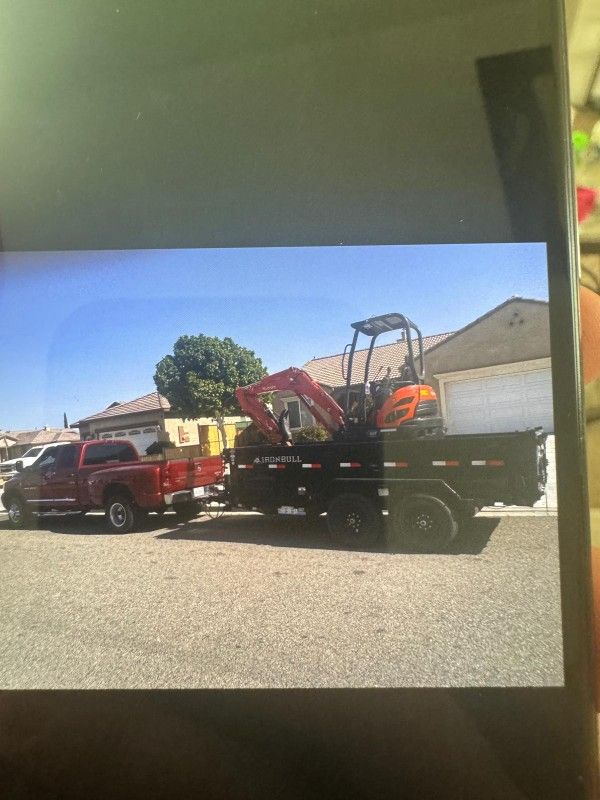 Mini Excavator With Trailer