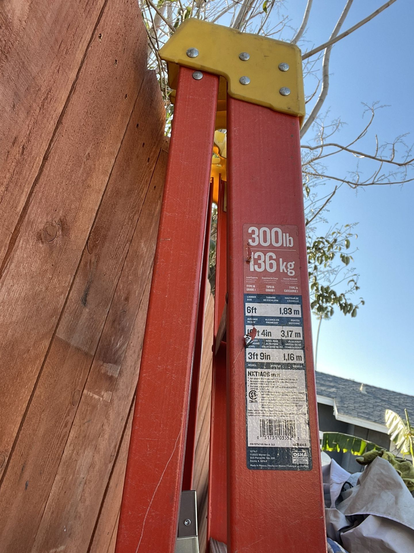 6 Foot Ladder New!!!