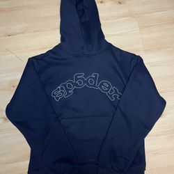 Black Sp5der Hoodie Og Logo