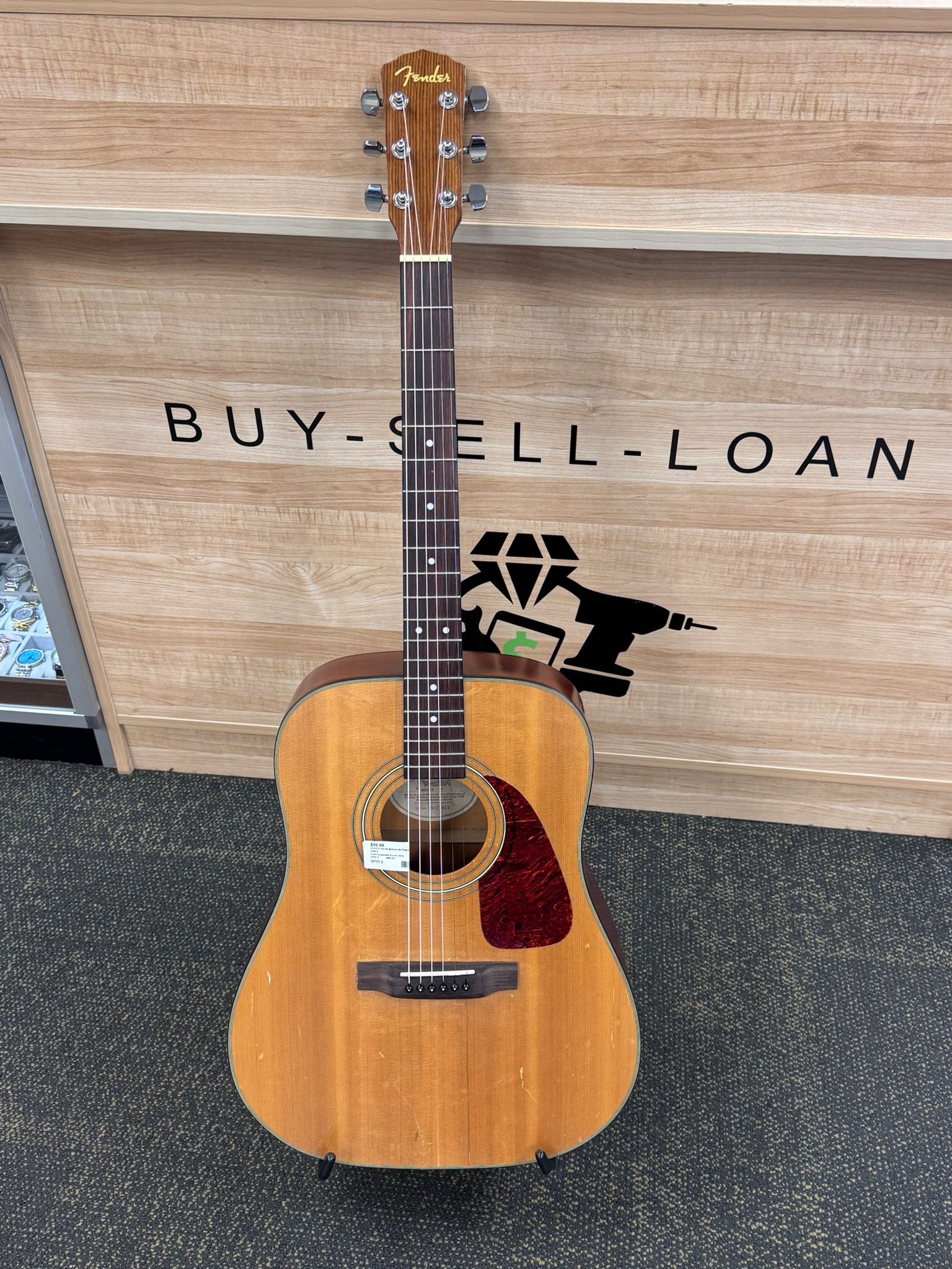 Fender DG16S TF Dreadnought Acoustic Guitar