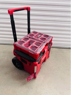 FINAL WEEK NOTICE: Milwaukee PACKOUT Rolling Tool Box & Organizer Set - Rates Go Up in August