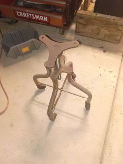 Antique doctors swivel seat chair tattoo