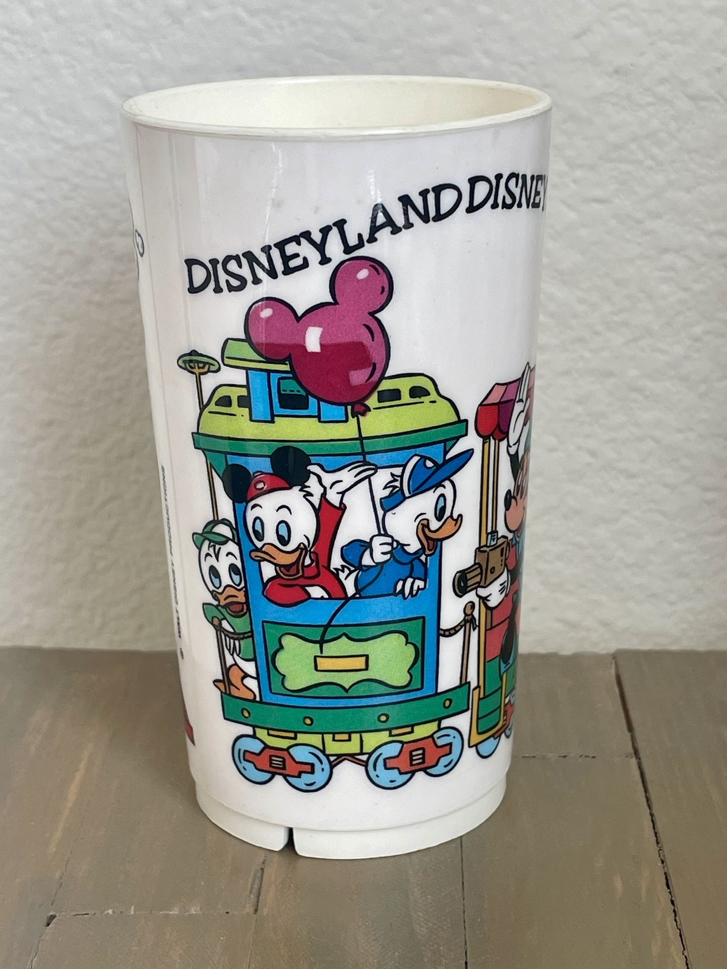 Vintage 1970’s Walt Disney Productions Deka Plastics Inc Disneyland Plastic Cup