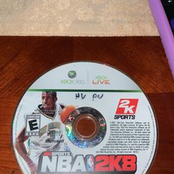 NBA 2K8 (Microsoft Xbox 360) *GAME DISC ONLY - TESTED*