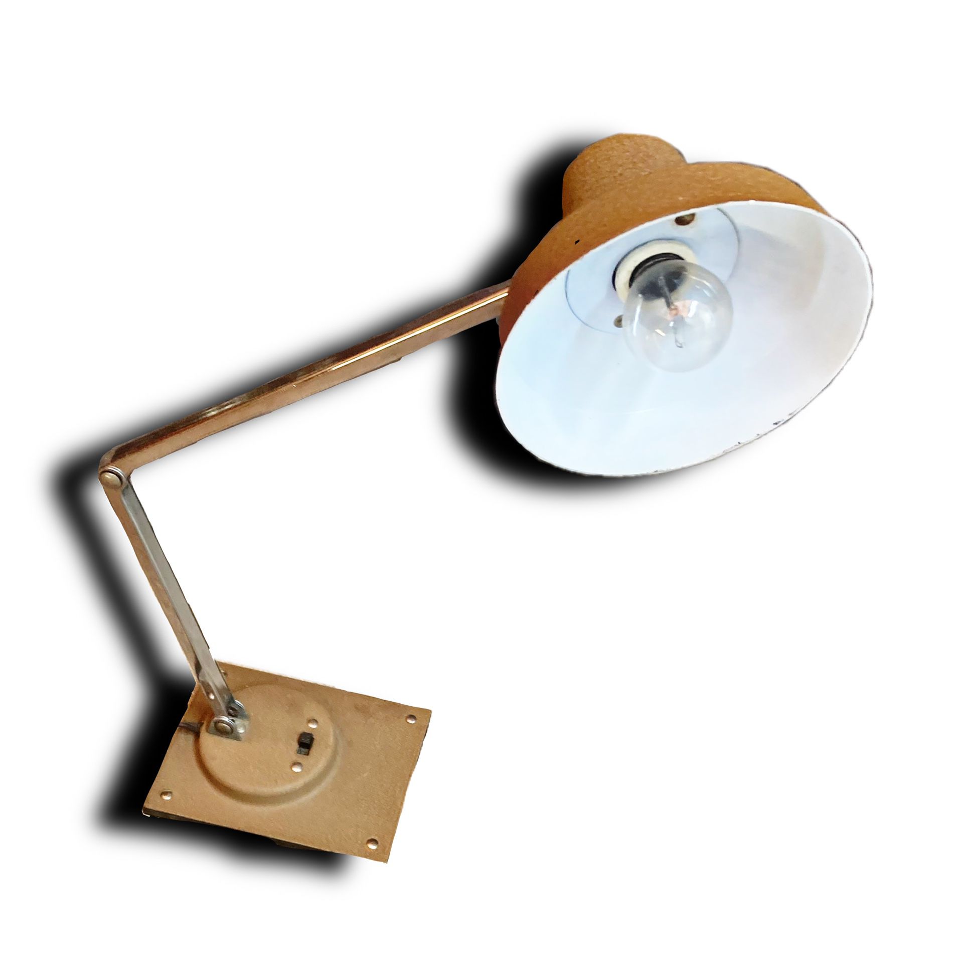Tensor Mid Century Brass Adjustable Desk Lamp