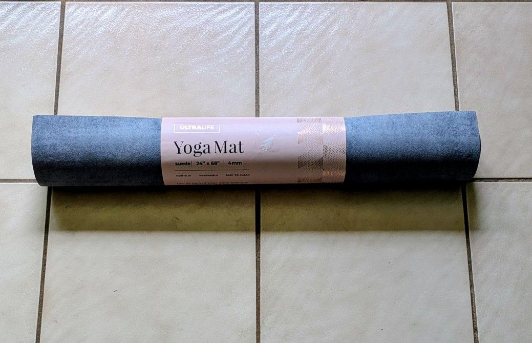 Yoga Exercise Mat 24 " X 68"  Or 4 mm Suede