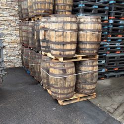 Used Bourbon Barrels