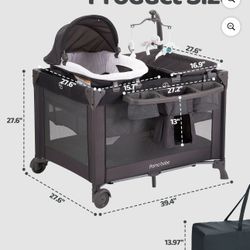 Bassinet And Changing Table 