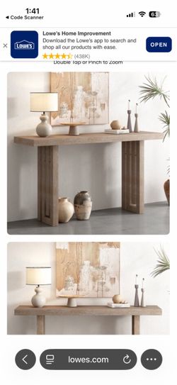Console table (entry way)