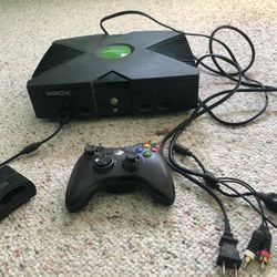 Original Xbox With Accessories and games