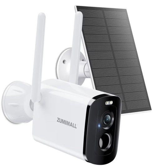 Solar Security Cameras Wireless Outdoor, 2K Camera for Home Security