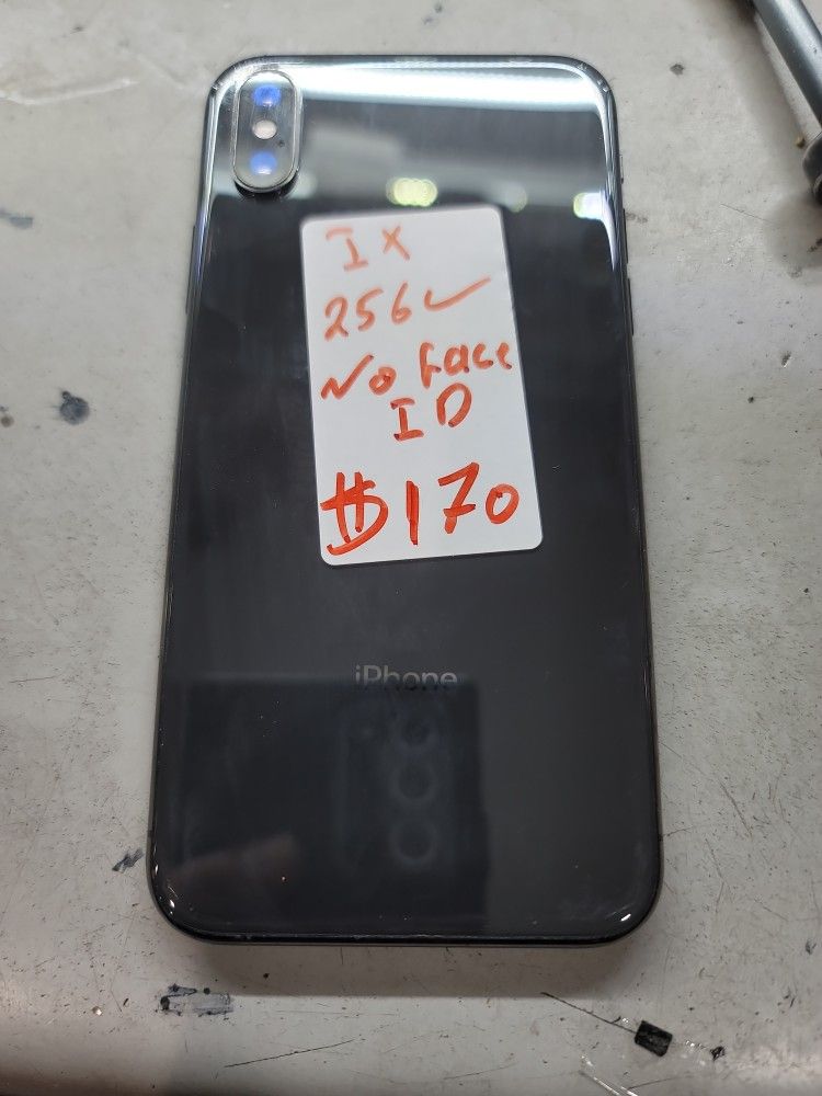 Iphone X 256gb, Unlocked, No Face ID