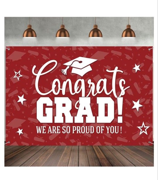 Graduation Backdrop New