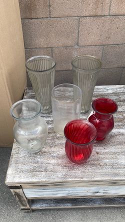Assorted Flower Vases