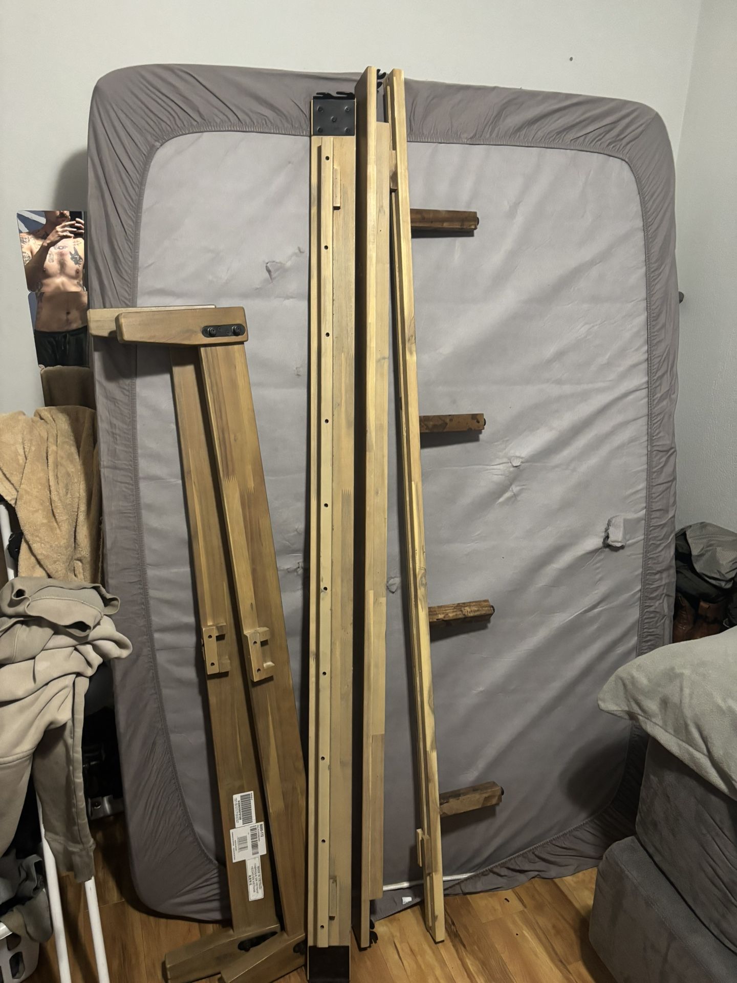 Full-size Mattress And Bed Frame