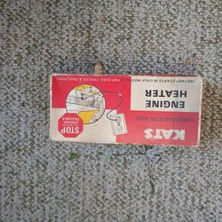 Vintage Engine Heater