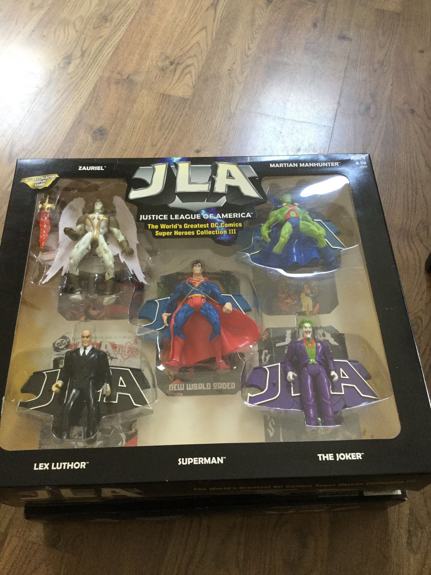 Justice League Of America collection 3 action figures