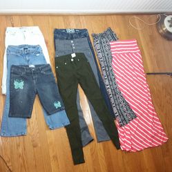 Lot of juniors Shirts Pants Sweaters