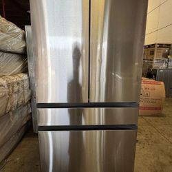 💥BIG SALE💥 REFRIGERATOR SAMSUNG BESPOKE 4 door with beverage center/USED 90 Day Warranty 