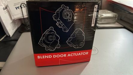 New hvac blend door actuator