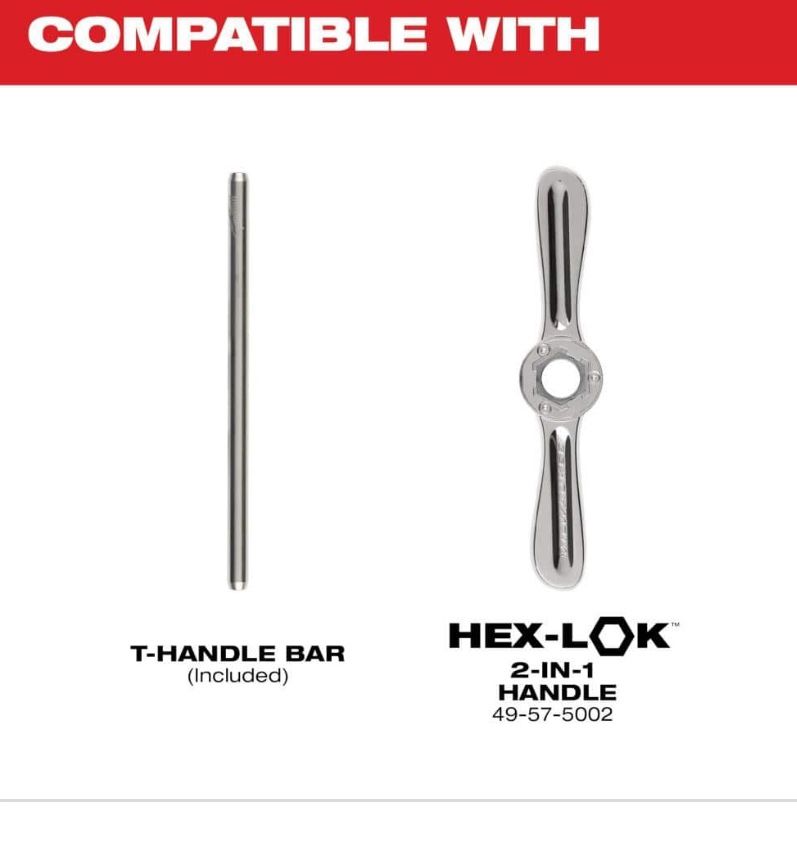 Milwaukee Tap Collet with T-Handle Set (1- Piece)