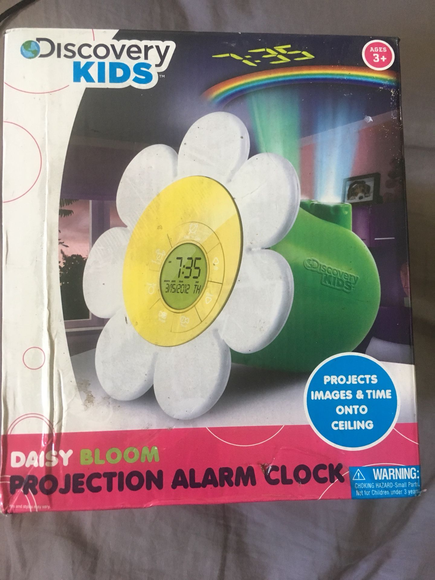 Discovery Kids Daisy Bloom projection alarm clock