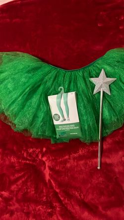 Green Tutu and tights