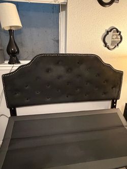 Queen Black head Board