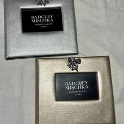 Badgley Mischka Photo Album 2pc Gift Lot