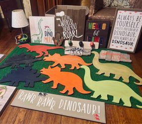 Roarsome Dino Decor for Kids Room
