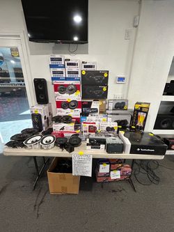 Clearance Table Full Of Goodies New & Used Equipment