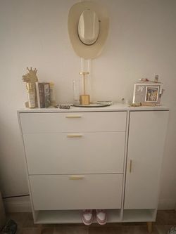 Shoe storage cabinet