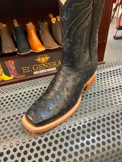 Nuevas botas vaqueras de piel original para hombre