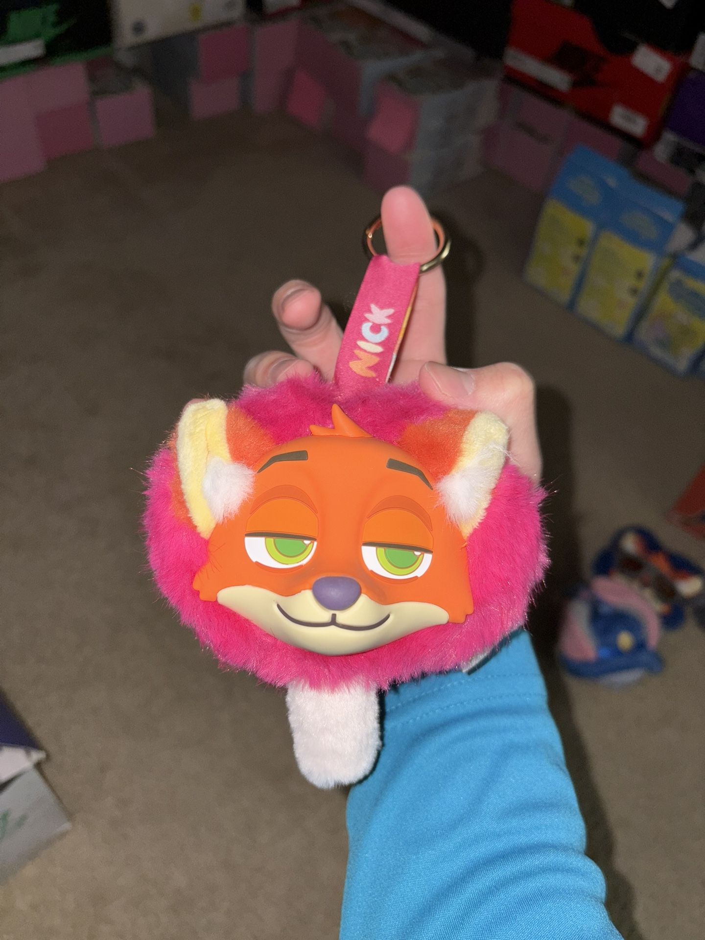 Authentic Megos by Mesuca Disney Zootopia Keychain - Nick Wilde