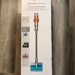 Dyson V15s Detect Submarine Mop Cordless Wet/Dry Pet Stick Vacuum Cleaner (Convertible to Handheld)
